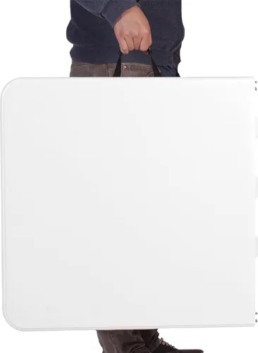 Vista 11 de Stansport Mesa plegable blanca-48 in X 24 in X 29 in, talla única, blanco