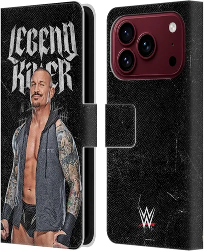 Vista 44 de Head Case Designs Officially Licensed WWE in My Veins Randy Orton Leather Wallet Case Compatible with Apple iPhone 11 En mis venas