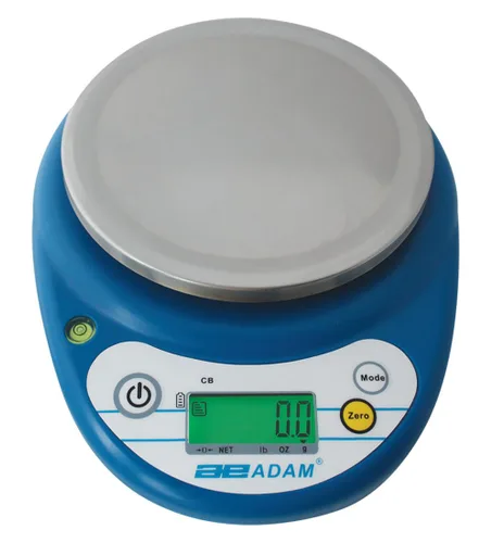 Vista 8 de Adam Equipment Balanza compacta CB 501, capacidad de 17.64 oz, legibilidad de 0.00 oz