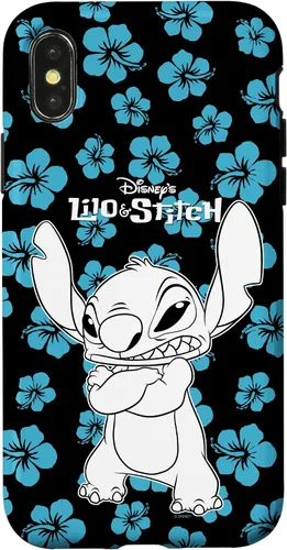 Vista 5 de Disney Lilo & Stitch - Carcasa para iPhone 17, diseño floral