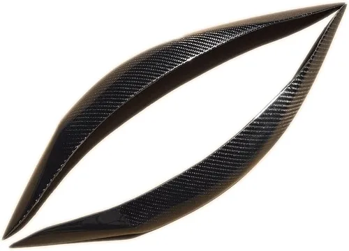 Vista 3 de Nuevo Párpados de Faro de Fibra de Carbono 2PC para Subaru WRX STI 2014-2019