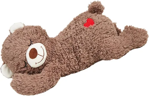 Vista 4 de Almohada relajante de felpa para perros con sonido de latido del corazón y sonido de relajación para perros