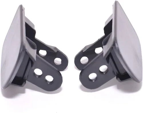 Vista 5 de Tapa para arandela de faros delanteros, 1 par delantero izquierdo y derecho compatible con BMW X5 E70 lado del conductor y del pasajero 51657199141
