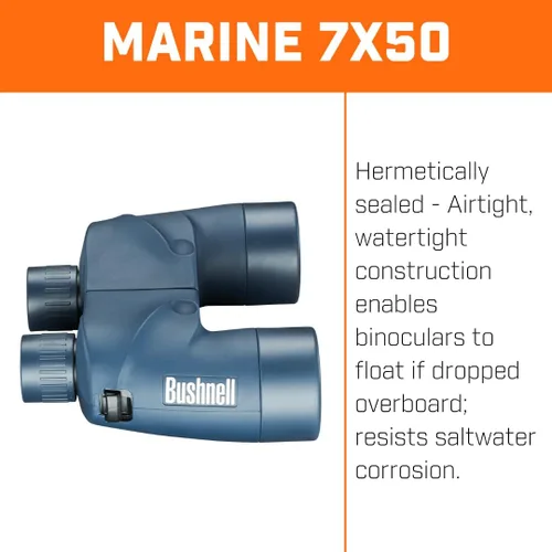 Vista 3 de Bushnell Binocular impermeable marino 7x50