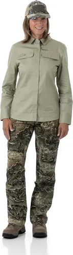 Vista 6 de DOING SOMETHING GREAT Women's Field Pants Durable Ripstop Fabric, Articulated Knees