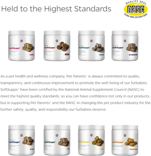 Vista 6 de Pet Parents® Probiotic SoftSupps® - Enzimas digestivas para perros, probióticos para perros con calabaza para perros y enzimas digestivas