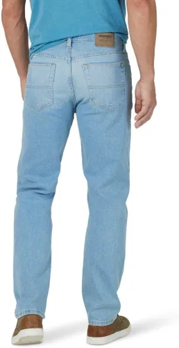 Vista 2 de Wrangler Authentics - Jeans para hombre de ajuste relajado y con cintura Comfort Flex