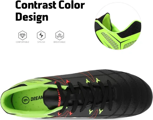 Vista 4 de DREAM PAIRS Men's Cleats Football Soccer Shoes