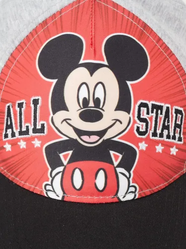 Vista 2 de Disney Gorro Mickey Mouse para niño, gorra de béisbol con espalda a presión, 4 a 7 años