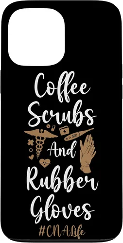 Vista 23 de iPhone 16 CNA Nurse Certified Nursing Assistant Coffee Coffee Scrubs & Case