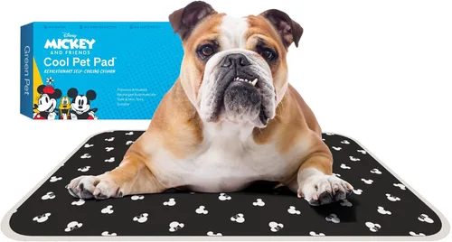 Vista 21 de The Green Pet Shop Cool Pet Pad – Extra pequeña, azul – Auto-refrigerante, alfombrilla activada por presión para perros y gatos de 0 a 8 libras