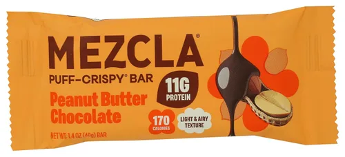 Vista 19 de Mezcla, Barra de proteína de pretzel de chocolate Sgl 1.4 onzas