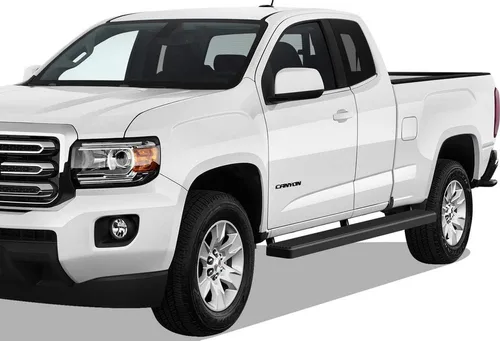 Vista 6 de APS Estribos laterales (barras nerf, pasos laterales, barras de paso) Compatibles con Chevy Colorado GMC Canyon 2015-2026 camioneta de cabina doble