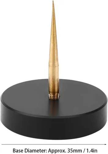 Vista 6 de plplaaoo Herramienta de relojeros de tacón, soporte de equilibrio de reloj de metal, soporte de equilibrio de reloj, soporte de puente