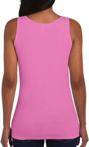 Vista 2 de Tee Hunt Dean Russo - Camiseta sin mangas para mujer, diseño de pastor alemán