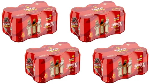 Vista 8 de Malta India - Bebida de malta sin alcohol original de Puerto Rico, 8 onzas (paquete de 6) - El embalaje puede variar