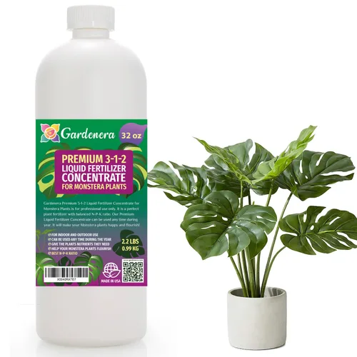 Vista 8 de GARDENERA Fertilizante Líquido Concentrado Multiusos Premium 3-1-2 para Todas las Plantas y Flores de Interior - Promueve el Crecimiento de Biomasa
