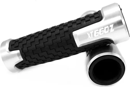 Vista 5 de Motorcycle Handlebar Grips 22mm 7/8" CNC Handlebar Hand Grips Rubber Grip for XT660Z XT660 Z XT 660 Z TENERE 2004-present 2016 2015 2014 2005 2006