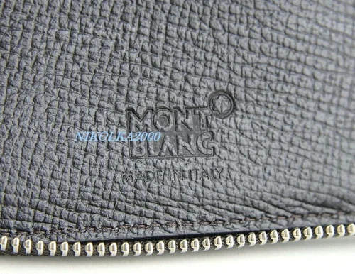 Vista 6 de MONTBLANC MEISTERSTUCK SELECTION TRAVEL 18CC WALLET 119303 ROWN LEATHER ITALY