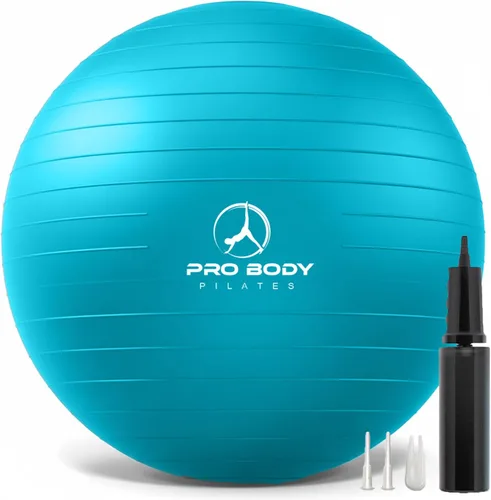 Vista 13 de ProBody Pilates Yoga Ball - Vibrant Colors Exercise Ball