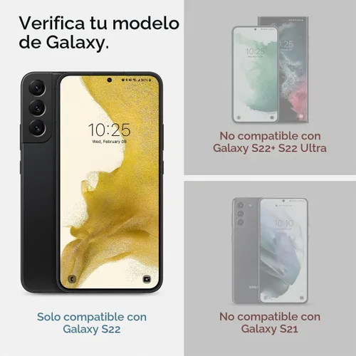 Vista 2 de Spigen GlasTR EZ FIT - Protector de pantalla de vidrio templado para Galaxy