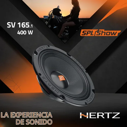 Vista 3 de HERTZ SPL Show Series SV-1651 6.5" 4-Ohm SPL Controladores de altavoz