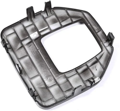 Vista 6 de Tapa de plástico ABS para consola central de Alfa Romeo Giulia Stelvio 2017, color negro brillante