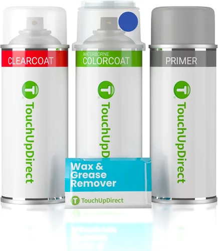 Vista 267 de TouchUpDirect SAL Abyss Blue Pearl - Aerosol de pintura de retoque compatible con Subaru Exact Match - Kit esencial Abismo Perla Azul