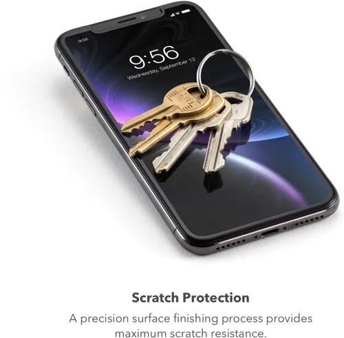 Vista 3 de ZAGG InvisibleShield Glass+ protector de pantalla, vidrio templado de alta definición fabricado para Iphone de Apple