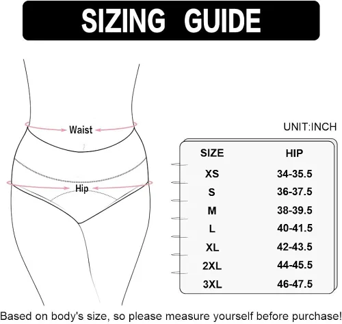 Vista 7 de INNERSY Bragas menstruales para mujer de cintura alta ropa interior posparto de algodón paquete de 3