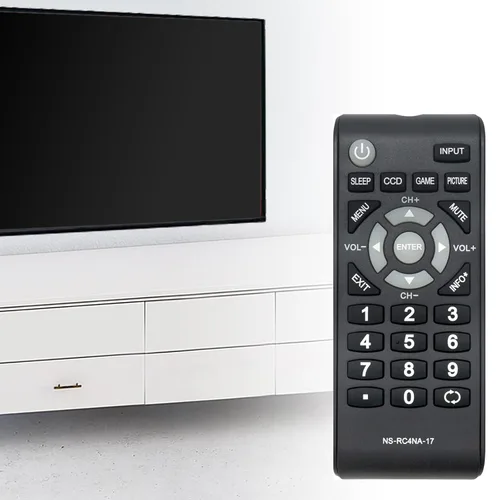 Vista 5 de Mando a distancia NS-RC4NA-17 NSRC4NA17 apto para TV LCD INSIGNIA NS-32D310NA17 NS-48D510NA17 NS-32D310MX17 Ns-55d510na17 Ns-55d510mx17
