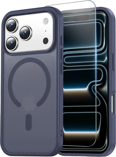 Vista 105 de Funda transparente para iPhone 11 con protector de pantalla, compatible con Magsafe, antiamarilleo, protección de grado militar, a prueba de golpes