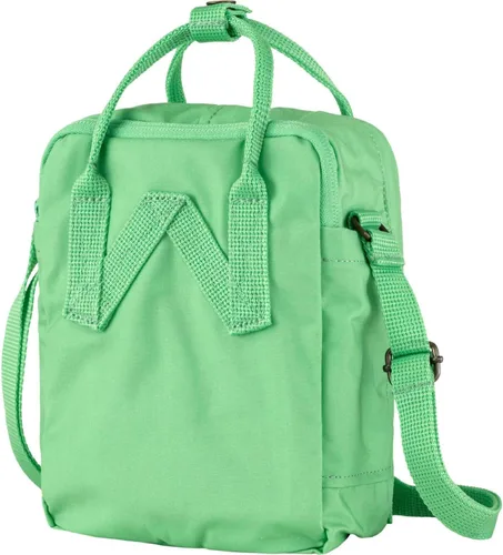 Vista 4 de Fjallraven Kanken - Bolsa cruzada cruzada, compacta y ligera, para viajes y transporte diario (Apple Mint)