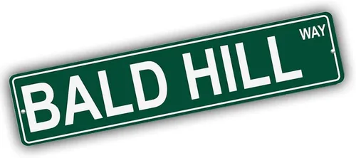 Vista 219 de Ohio Mountains Pick Your Mountain Compatible/repuesto para Acme Hill United States Mountain aluminio metal metal metal estilo letrero de calle