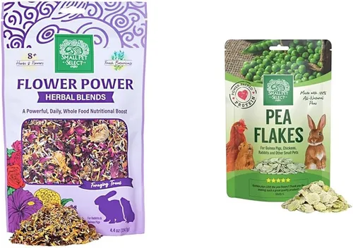 Vista 6 de Small Pet Select - Mezcla de hierbas Zen Tranquility, una golosina herbaria natural para conejos y cobayas, 4.4 onzas Natural Aromatic Herbal