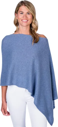 Vista 2 de CLAUDIA NICHOLE by Alashan Poncho estilo vestido, 100% cachemira