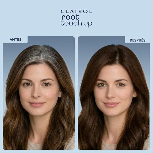 Vista 6 de Clairol Spray de coloración temporal para retoque de raíz, color de cabello negro, paquete de 1 Clairol Root Touch-Up Spray para teñir el cabello