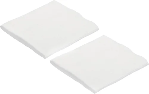 Vista 7 de MECCANIXITY Puños elásticos con bordes acanalados de 4 x 3.5 pulgadas, tela de algodón, cinta elástica para coser, color negro, 1 par