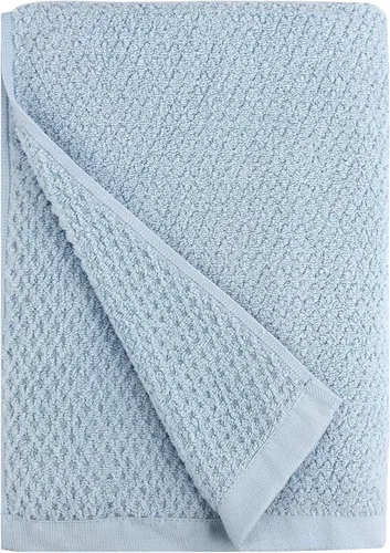 Vista 9 de Everplush Diamond Jacquard - Juego de 6 toallas de baño de lujo, súper suaves, de gran tamaño, altamente absorbentes y de secado rápido para baño