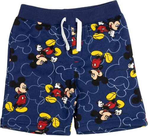 Vista 2 de Disney Mickey Mouse Donald Duck Goofy Fleece 2 Pack Shorts Toddler to Little Kid