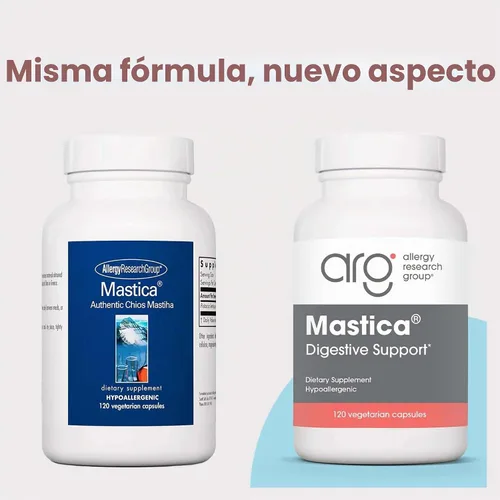 Vista 3 de Mastica Allergy Research Group, 120 cápsulas, 120, 1, 1
