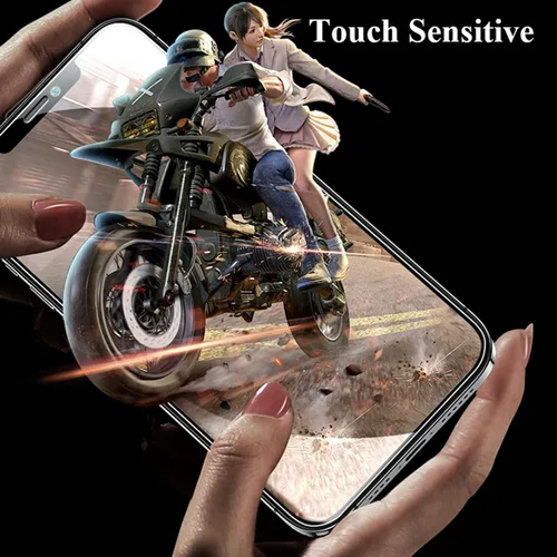 Vista 5 de ZMONE - Protector de pantalla de vidrio templado para ASUS Zenfone 10 5G, dureza 9H, alta definición, transparente, resistente a los arañazos, sin