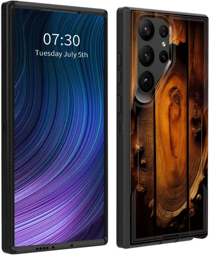 Vista 47 de Funda para Galaxy S23 5G, híbrida de doble capa (tapa a prueba de polvo integrada) (soporte magnético para automóvil) a prueba de golpes, protección