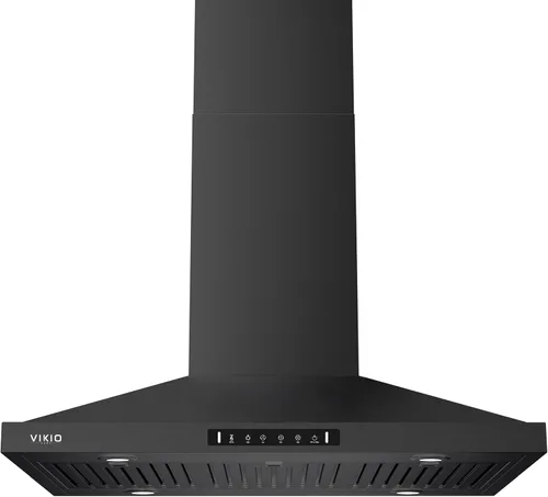 Vista 12 de Campana extractora para isla de 30 pulgadas, campana de cocina de 390 CFM con control táctil/gestual de doble cara, campana extractora de techo