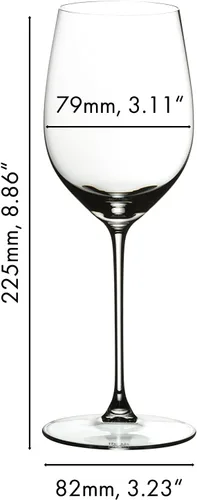 Vista 4 de RIEDEL Veritas Crystal Viognier y Chardonnay - Juego de 4