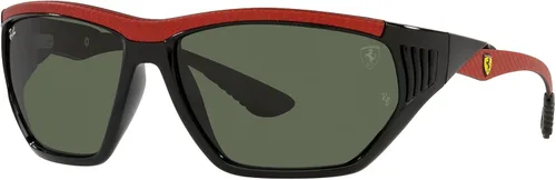 Vista 2 de Ray-Ban RB8359m Scuderia Ferrari Collection Aviator Sunglasses