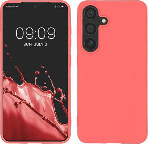 Vista 190 de kwmobile Funda compatible con Samsung Galaxy S23 - Funda protectora de silicona TPU suave y delgada - Piedra antigua