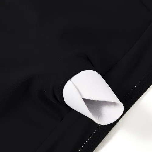Vista 7 de RXRXCOCO Traje de baño de dos piezas para mujer, con cordones, fruncido, cintura alta, conjunto de bikini