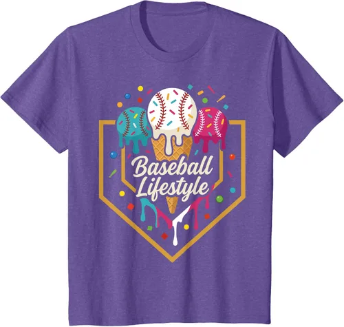 Vista 43 de Baseball Life Style Camiseta
