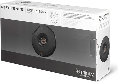 Vista 4 de Infinity REF-6522EX Altavoces coaxiales para coche de montaje poco profundo de 6-1/2 pulgadas